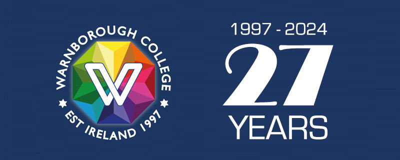 Warnborough College Ireland celebrates 27 years in 2024