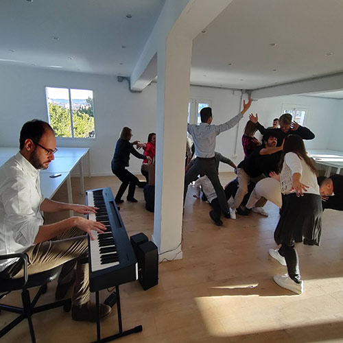 The Italian team led by MeNO threw participants into music, rhythm and movement, and packed in some emotional bombs.